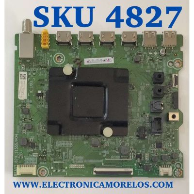 MAIN PARA TV HISENSE ((GOOGLE TV)) 4K·UHD·HDR / NUMERO DE PARTE 298195 / RSAG7.820.11555/ROH / 298184 / 65A53FUA(0006) / PANEL HD650Y1U72-T0L2\GM\CKD3A\ROH / DISPLAY HV650QUB-F70 / MODELO 65A6G 65A53FUA